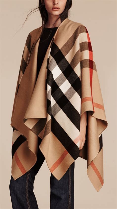 burberry mens poncho|how to wear burberry poncho.